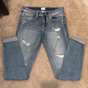 NWOT Sneak Peek mid rise skinny jeans size 3